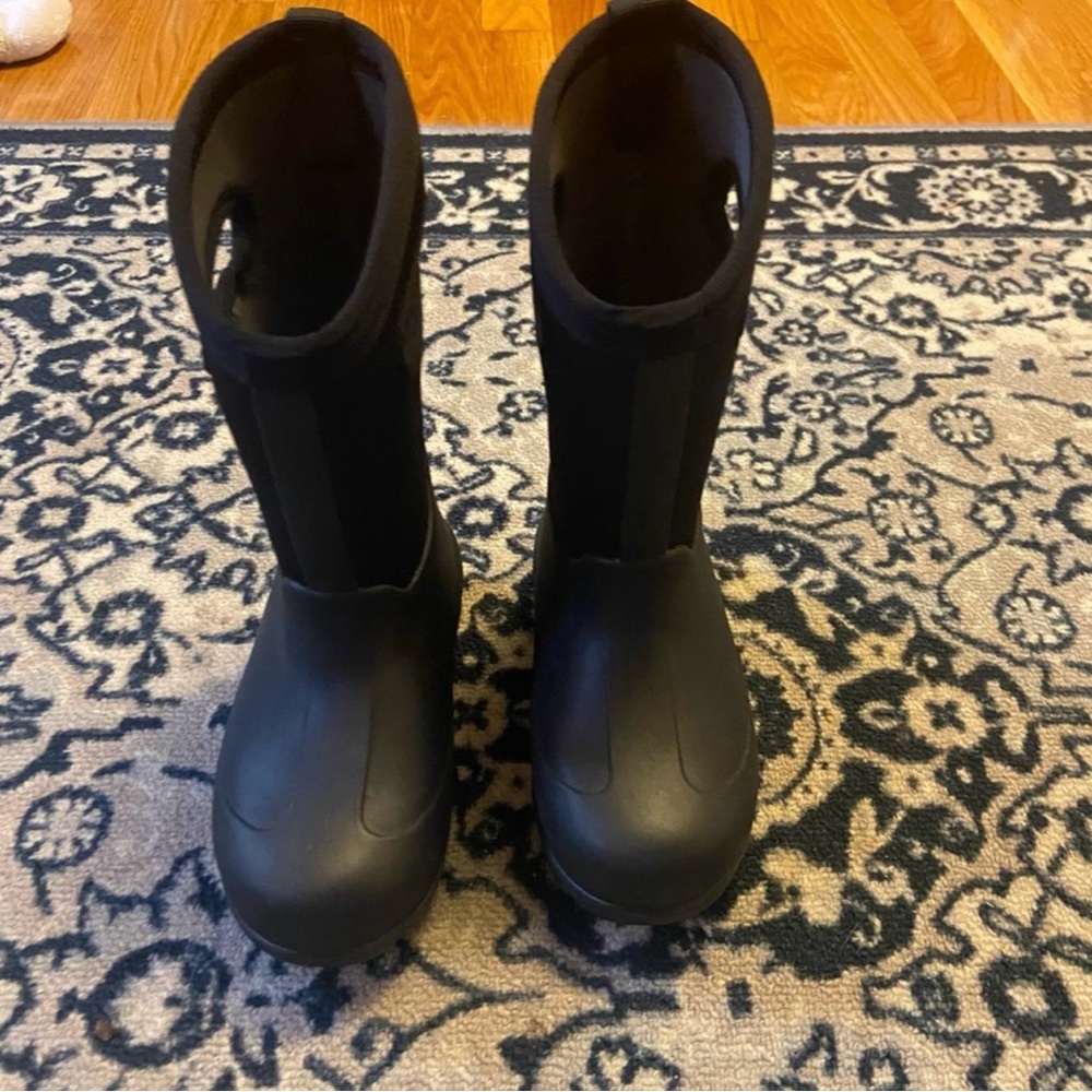 Bogs Kids Black Rain Boots Size 11
